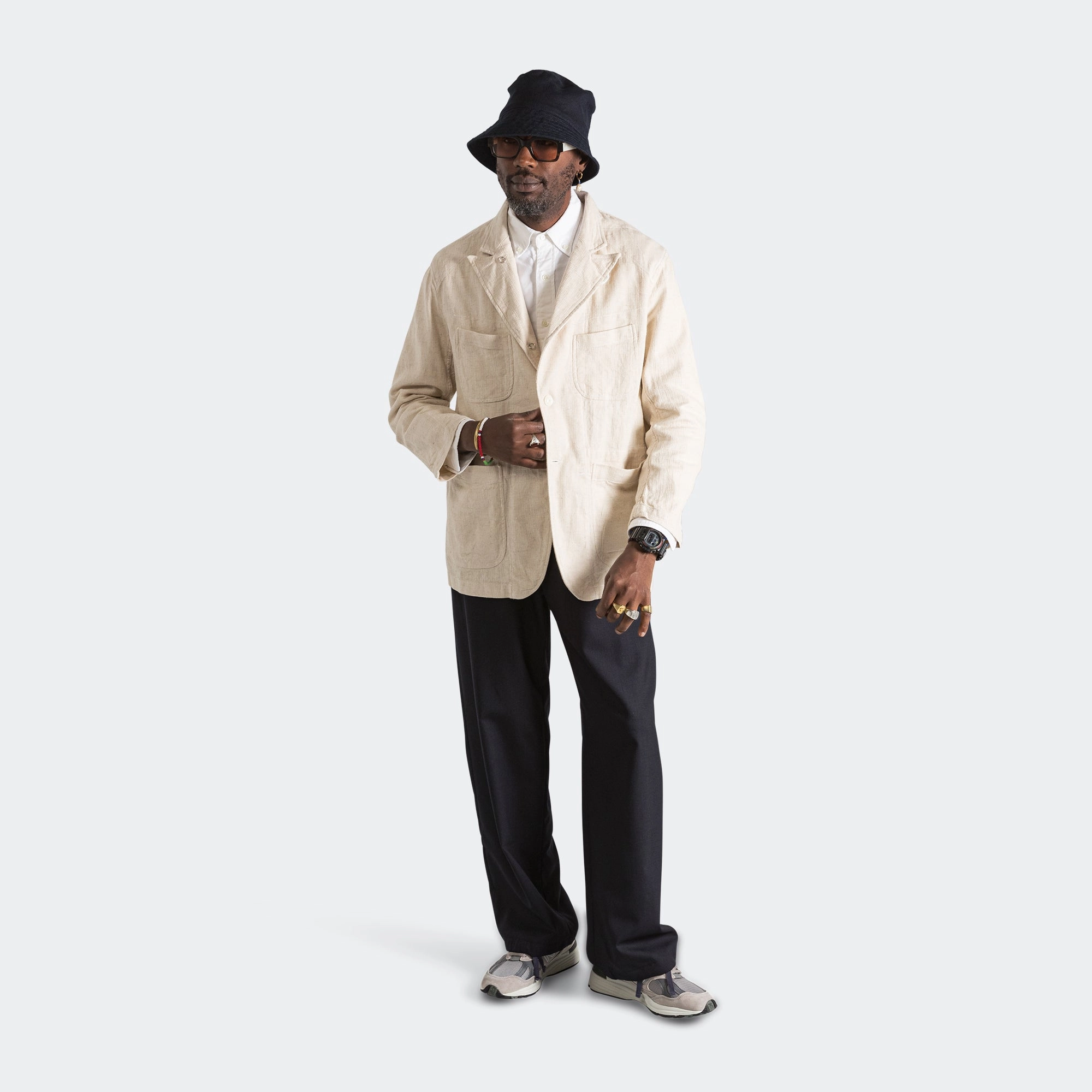 Ghurka Pant - Dark Navy Tropical Wool