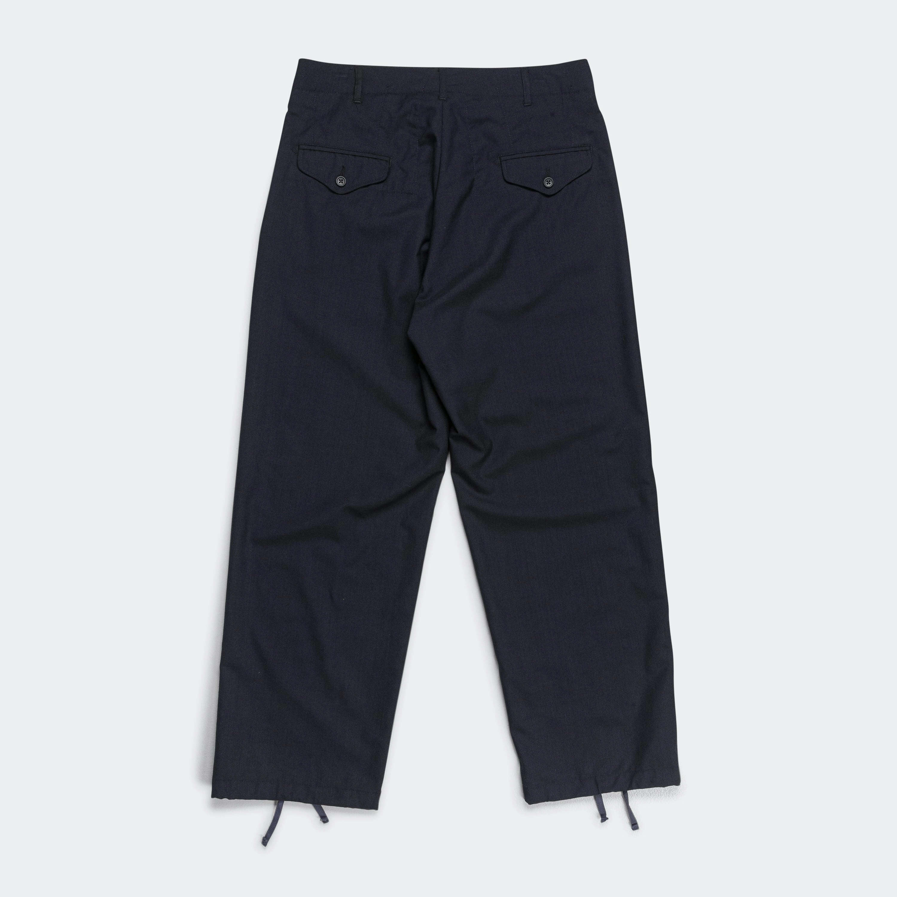 Ghurka Pant - Dark Navy Tropical Wool