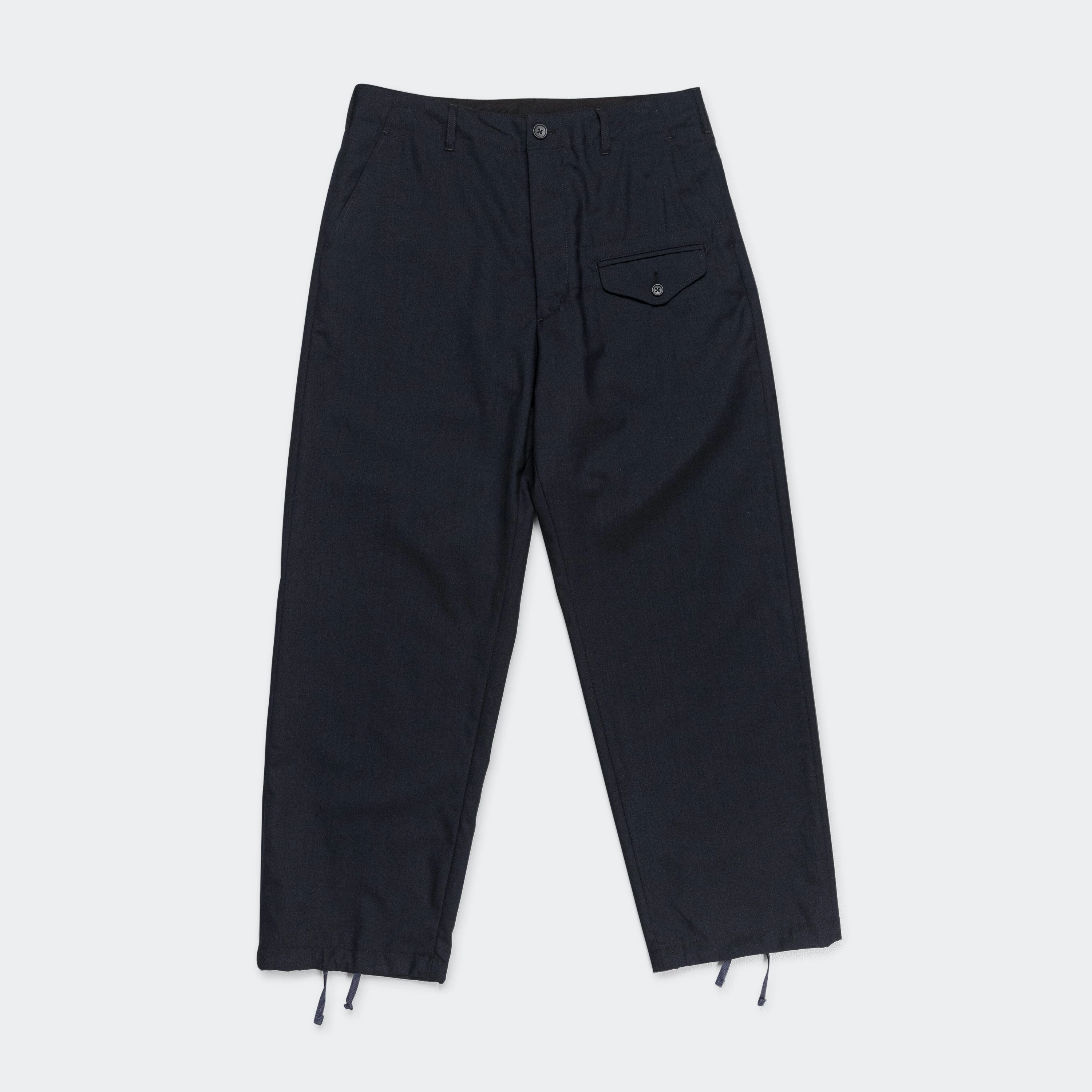 Ghurka Pant - Dark Navy Tropical Wool