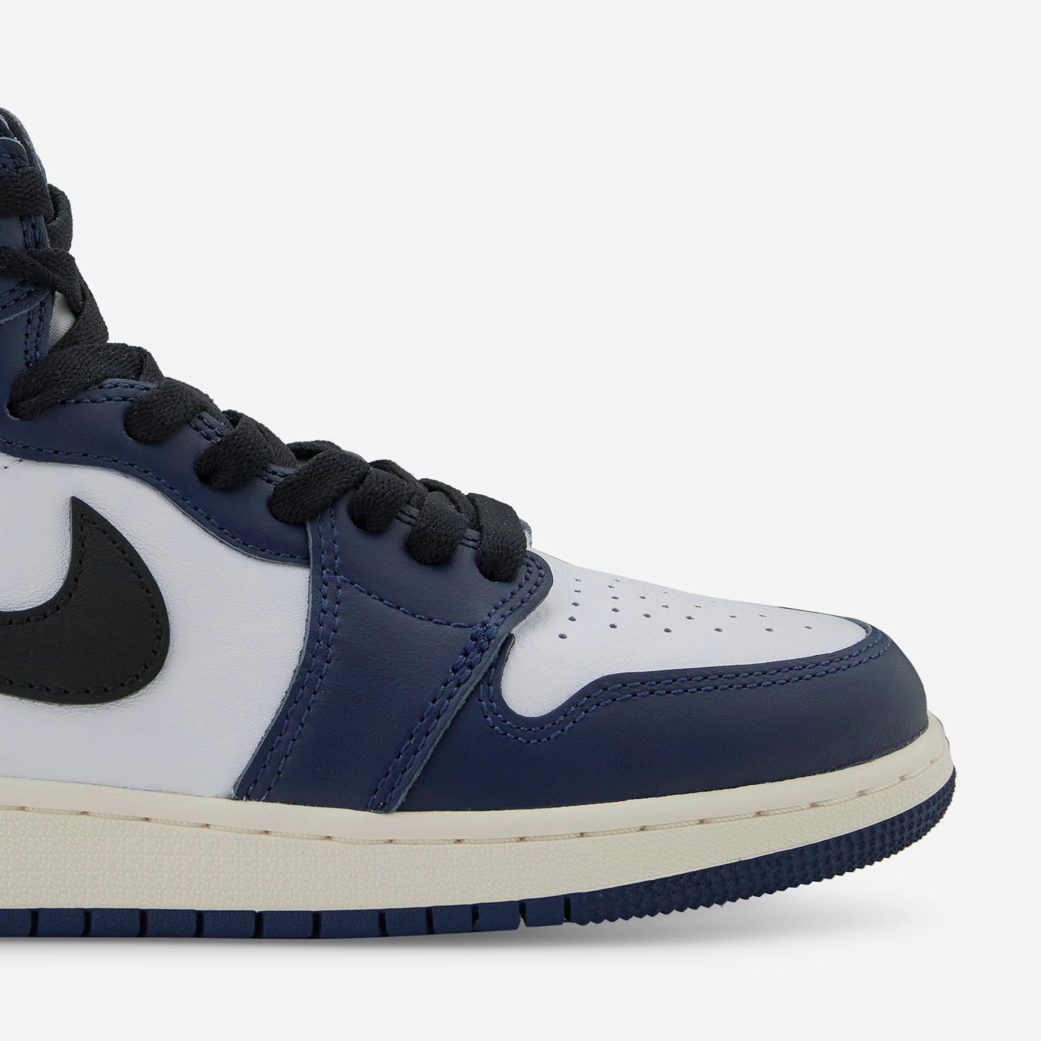 Grade School Air Jordan 1 Retro High OG Midnight Navy | Black | White | Sail