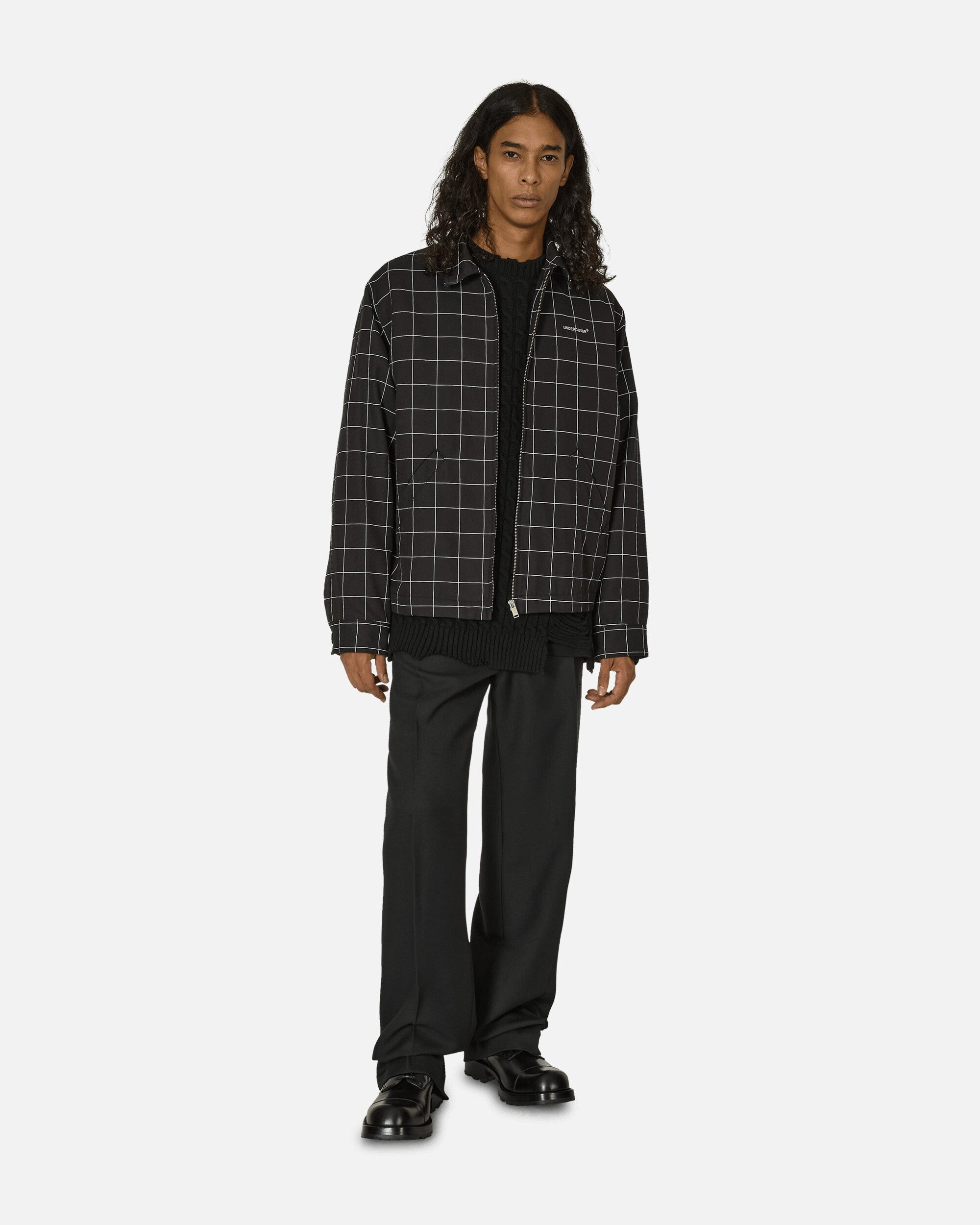 Grid Jacket Black