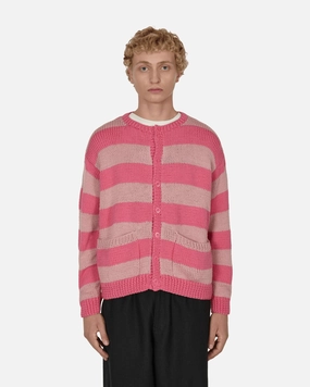Hand Knit Pig Cardigan Pink