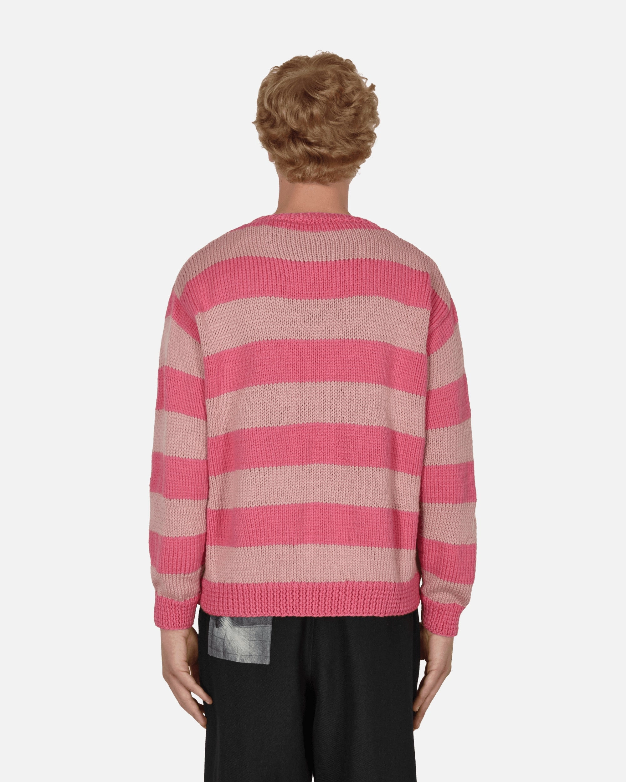 Hand Knit Pig Cardigan Pink