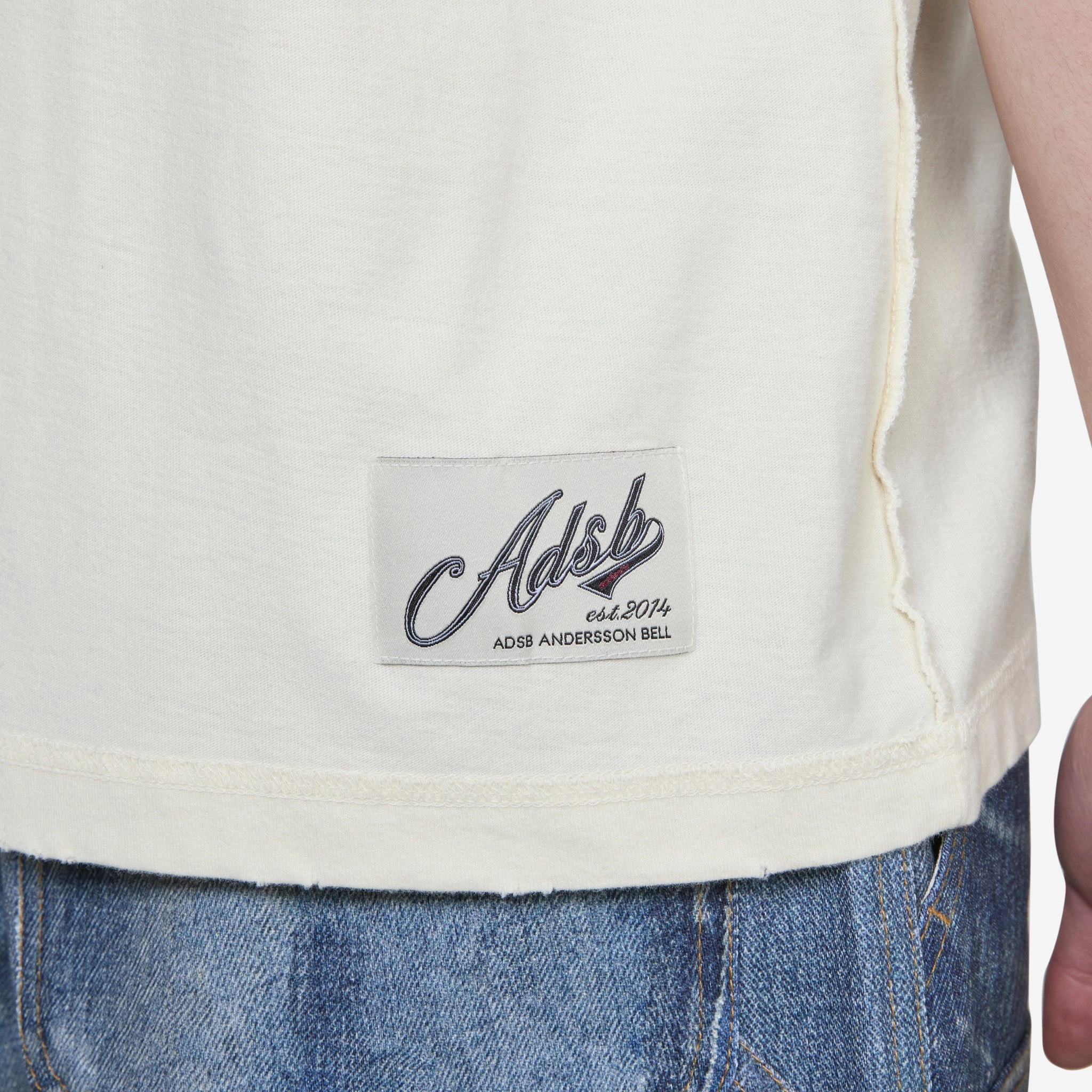 Heart Message T-Shirt Ecru