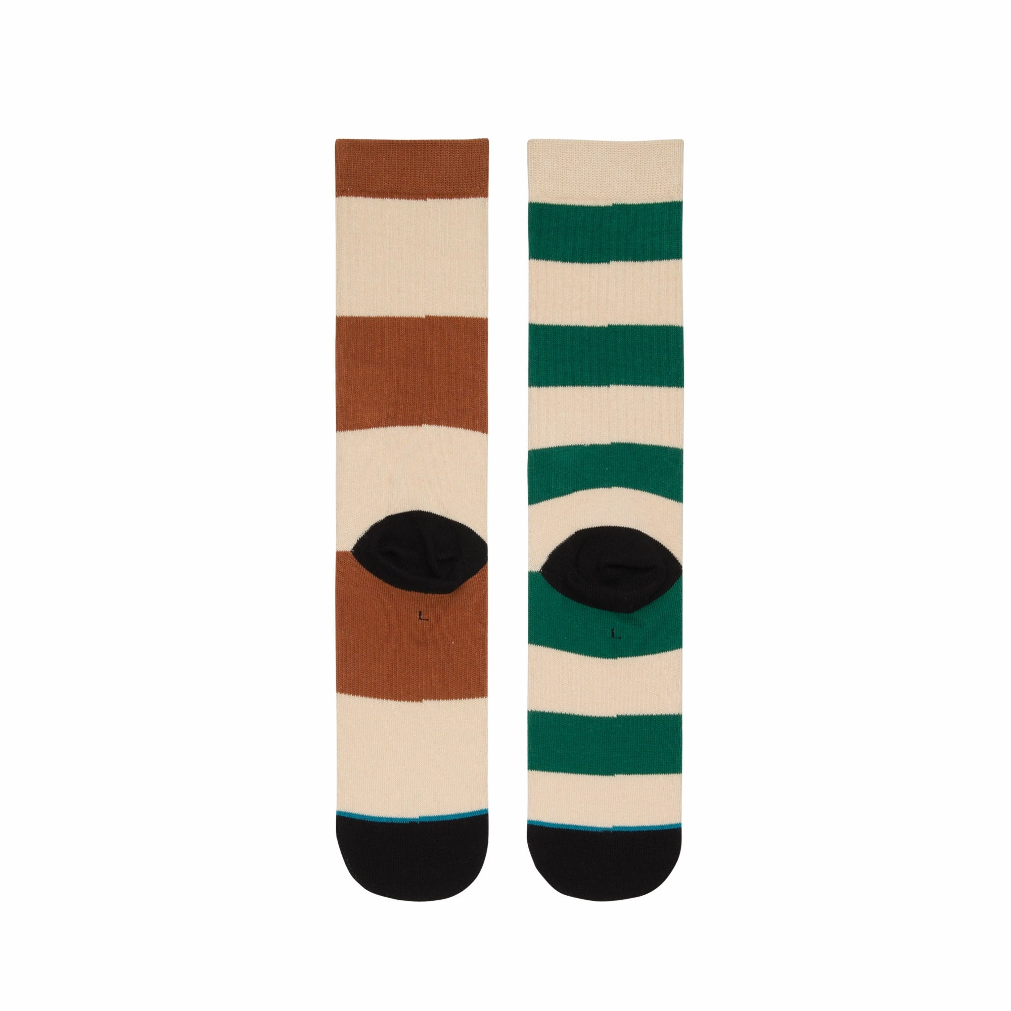 Hecho Classic Crew Socks Men's - Brown/Green