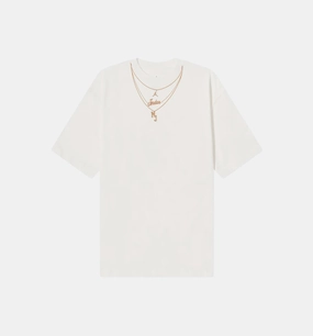 Heritage Gold Chain Tee Womens T-Shirt - White