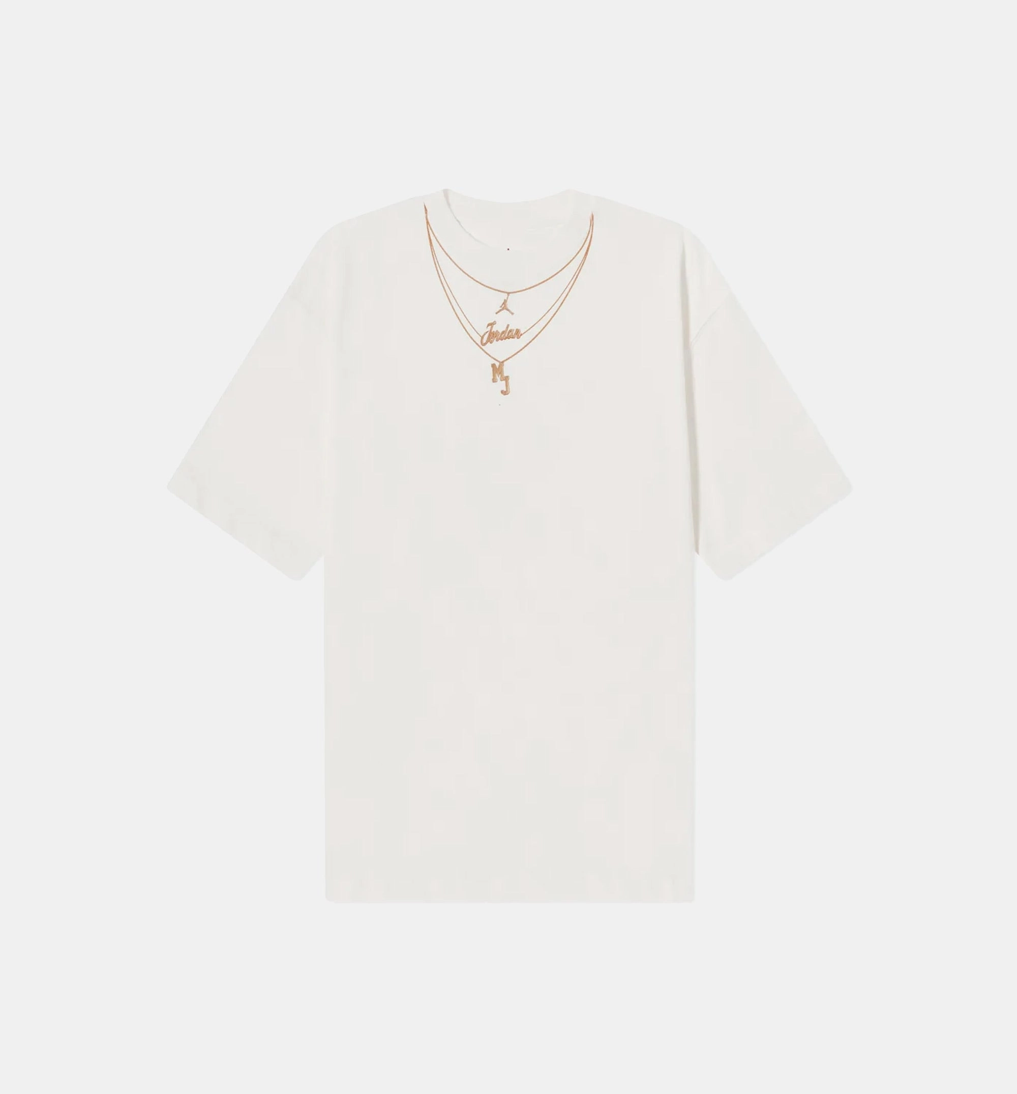 Heritage Gold Chain Tee Womens T-Shirt - White