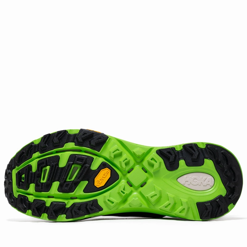 Hoka U Mafate Speed 2 - Black/Electric Green