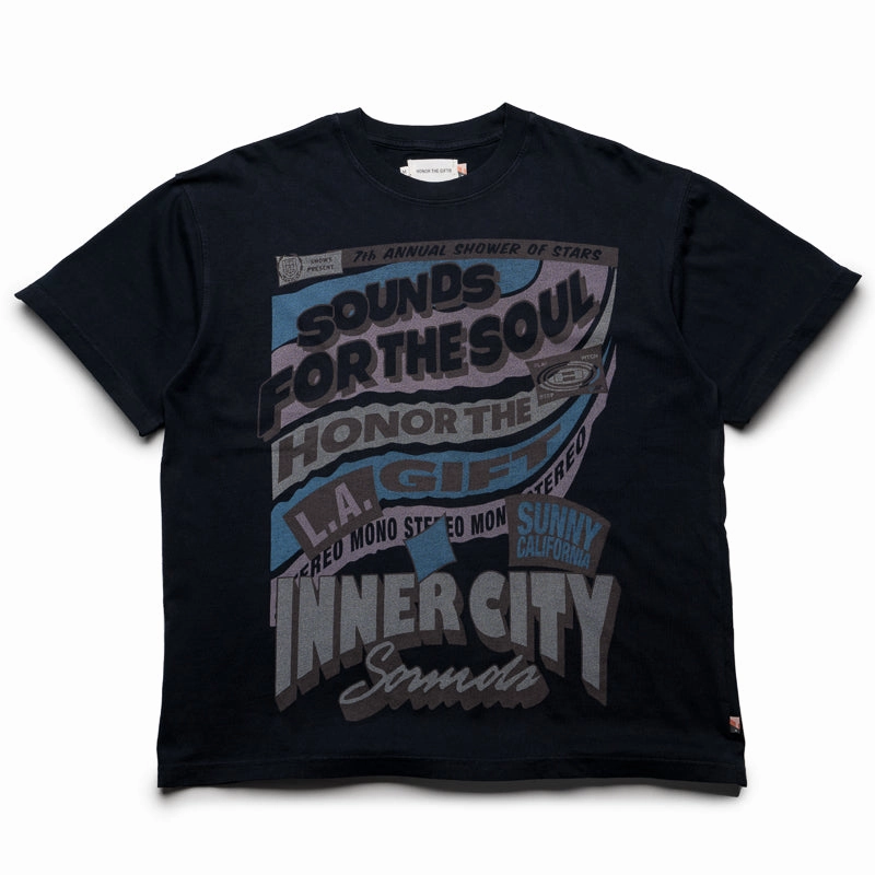 Honor The Gift Sounds For The Soul Tee - Black