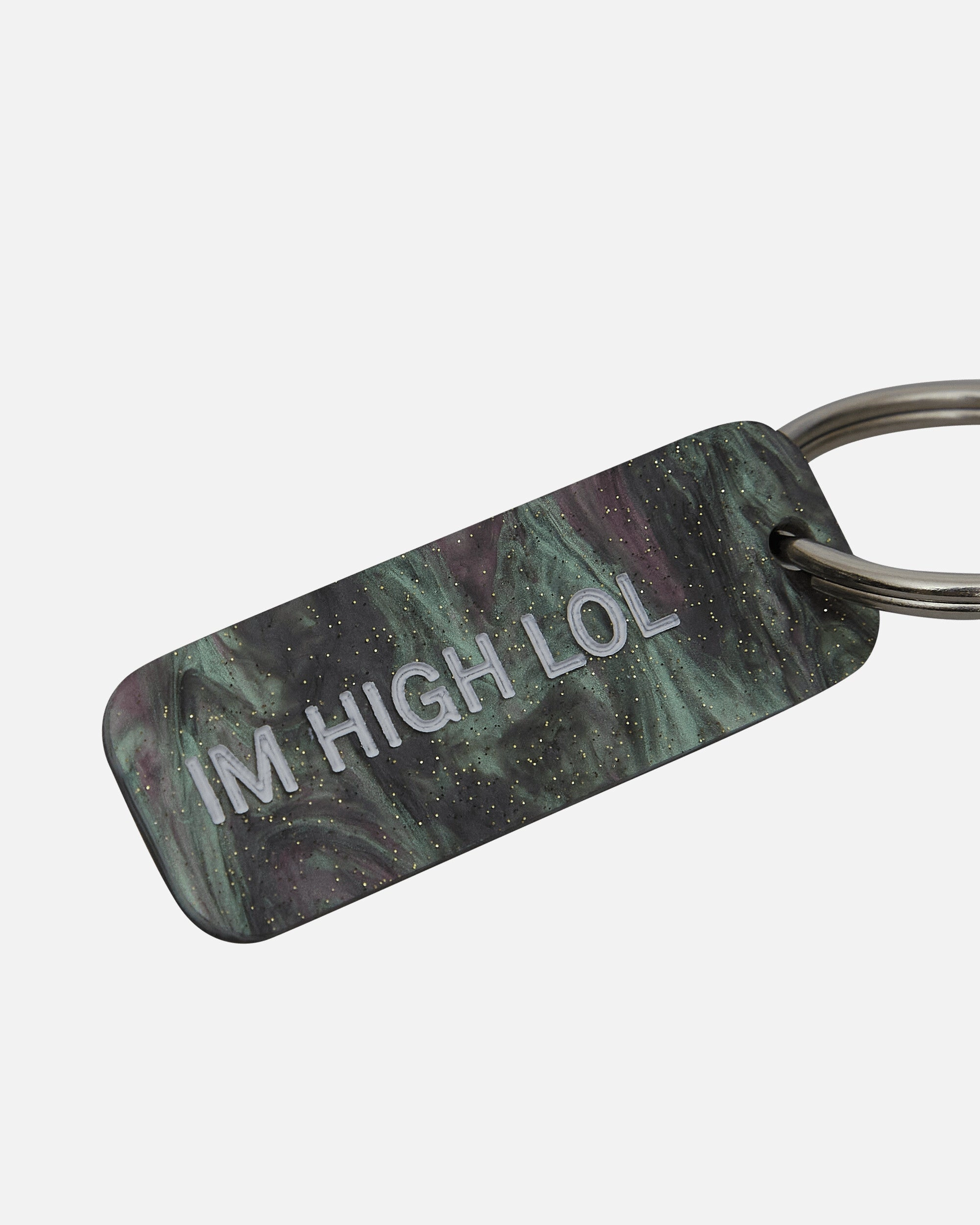 I'm High Lol Keychain Abalone