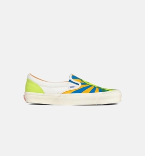 John Van Hamersveld X Vans Collection OG Classic Slip On LX Mens Shoe -  Green/Blue