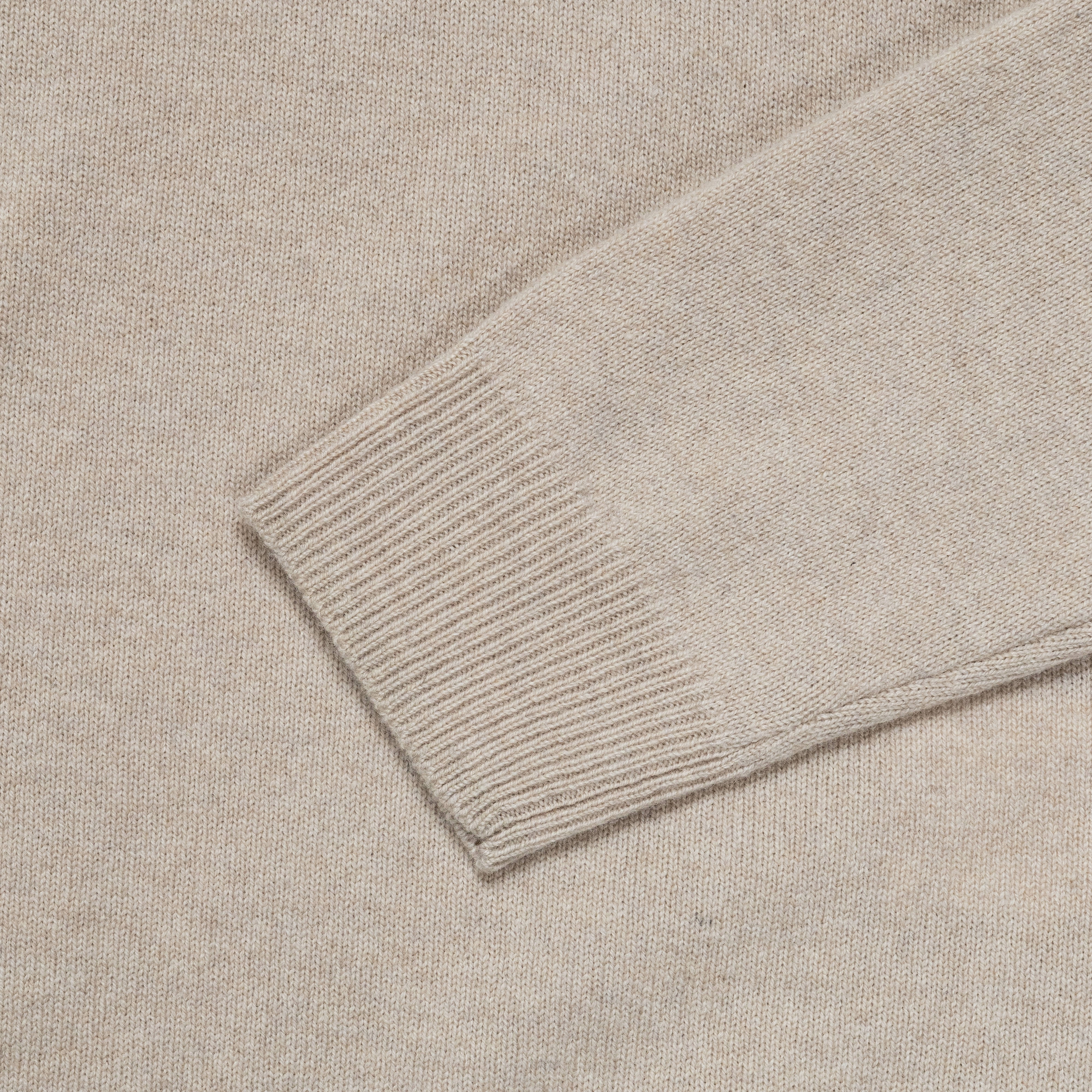 Kirk Merino Lambswool Turtleneck - Oatmeal