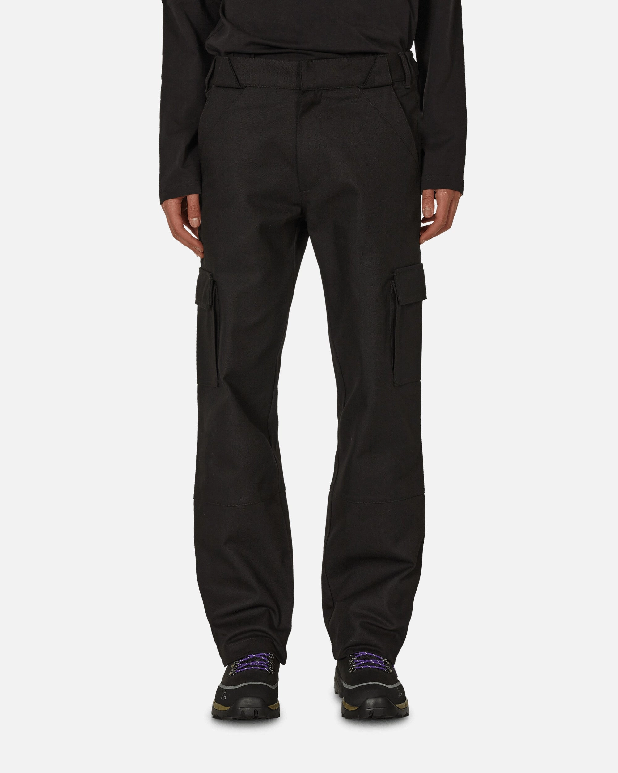 Klopman Shank Structured Pants Black