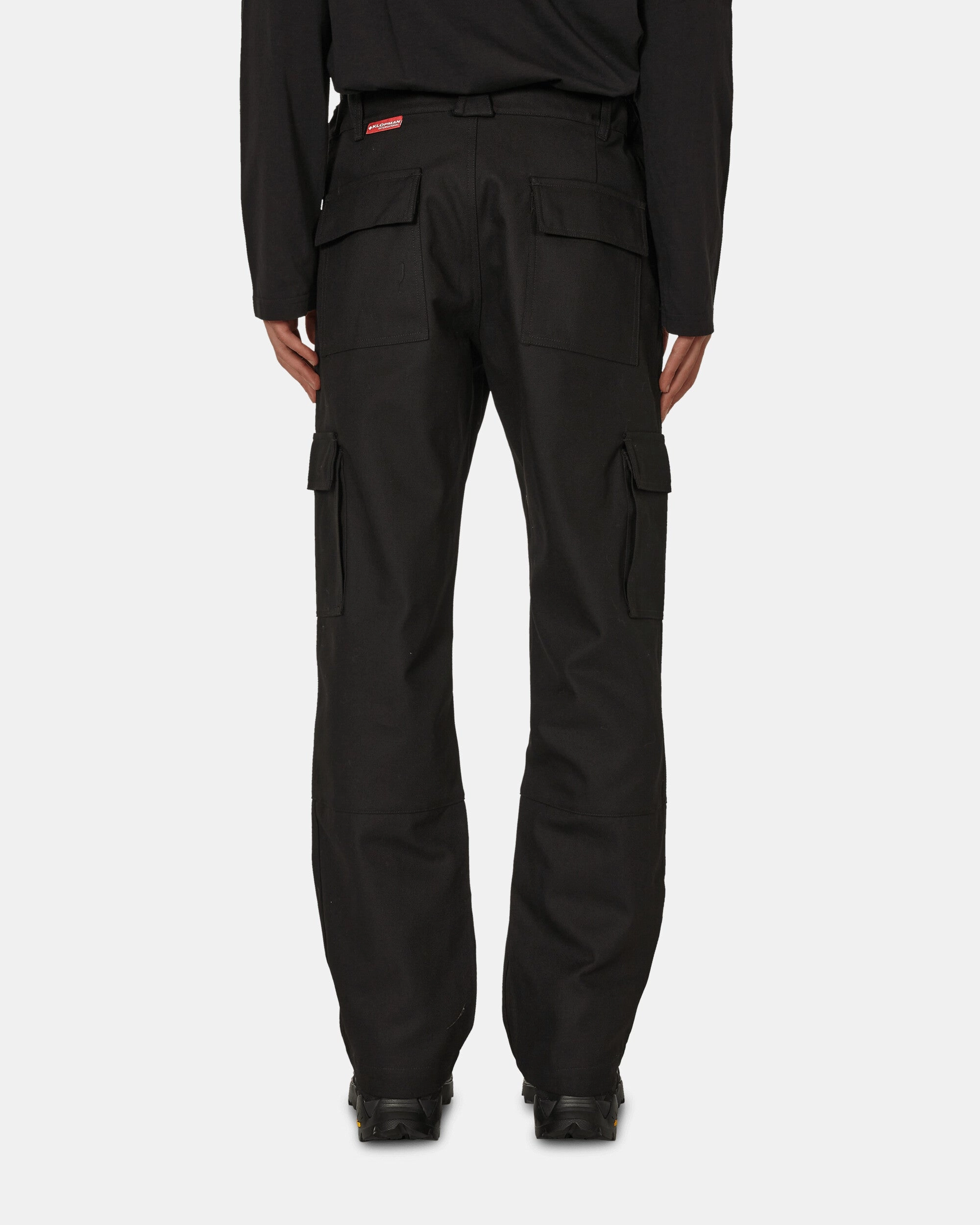 Klopman Shank Structured Pants Black