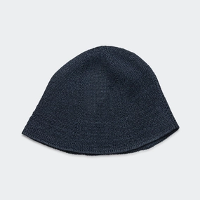 Knit Tulip Hat - Indigo