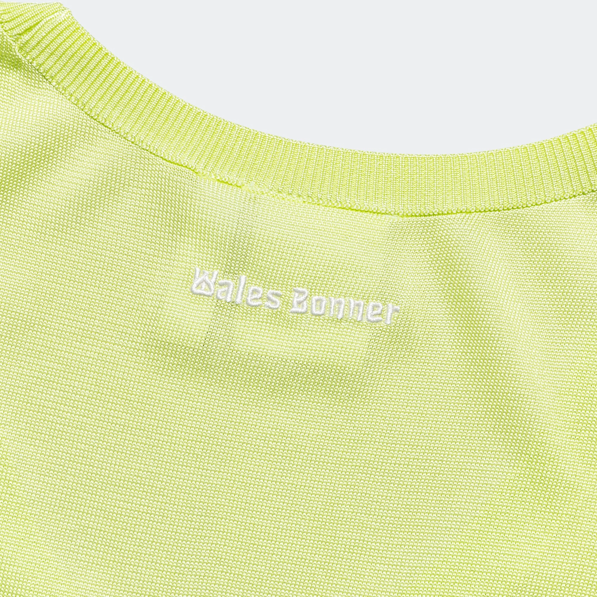 Knit Vest x Wales Bonner - Frozen Yellow/Core White