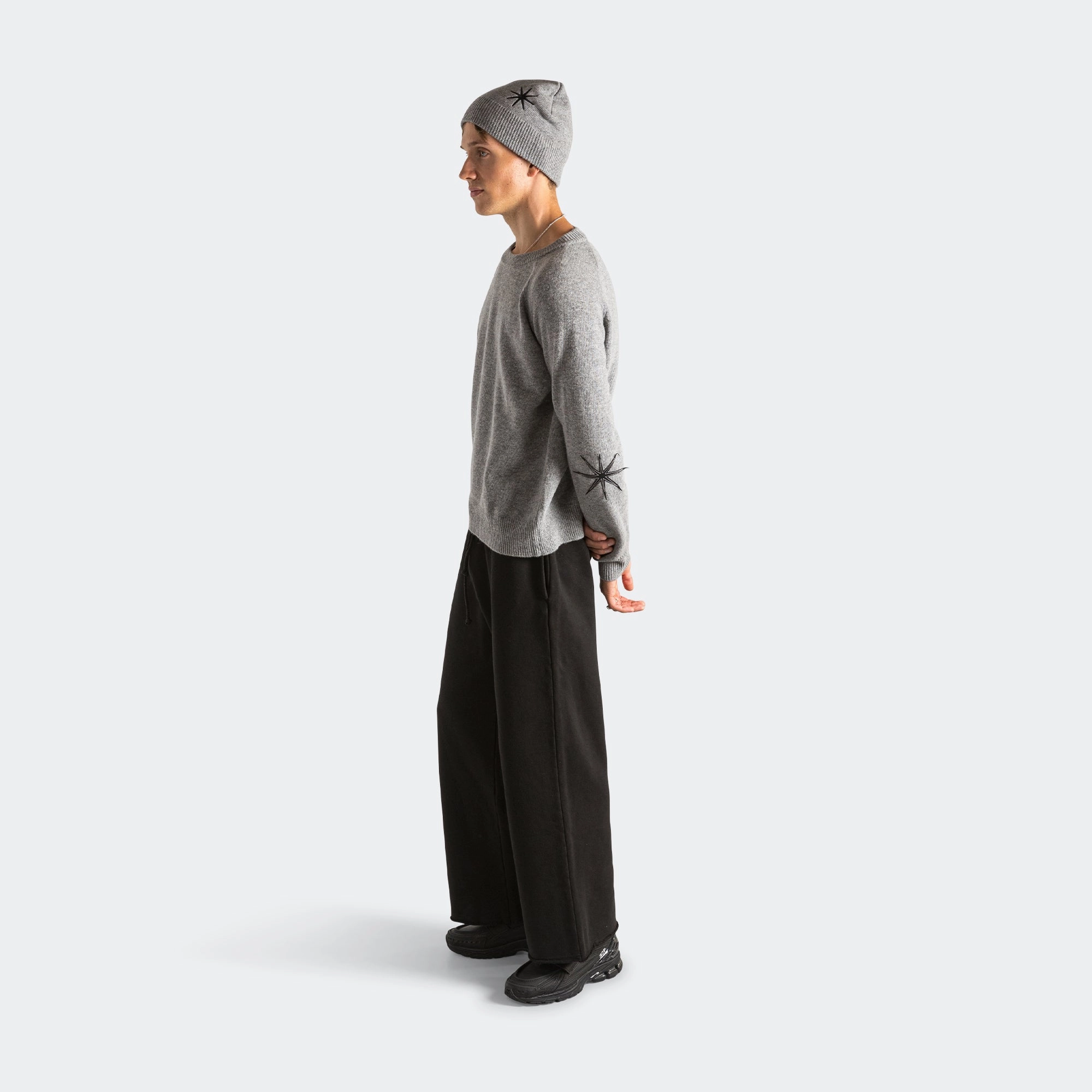 Lambswool Toque - Grey
