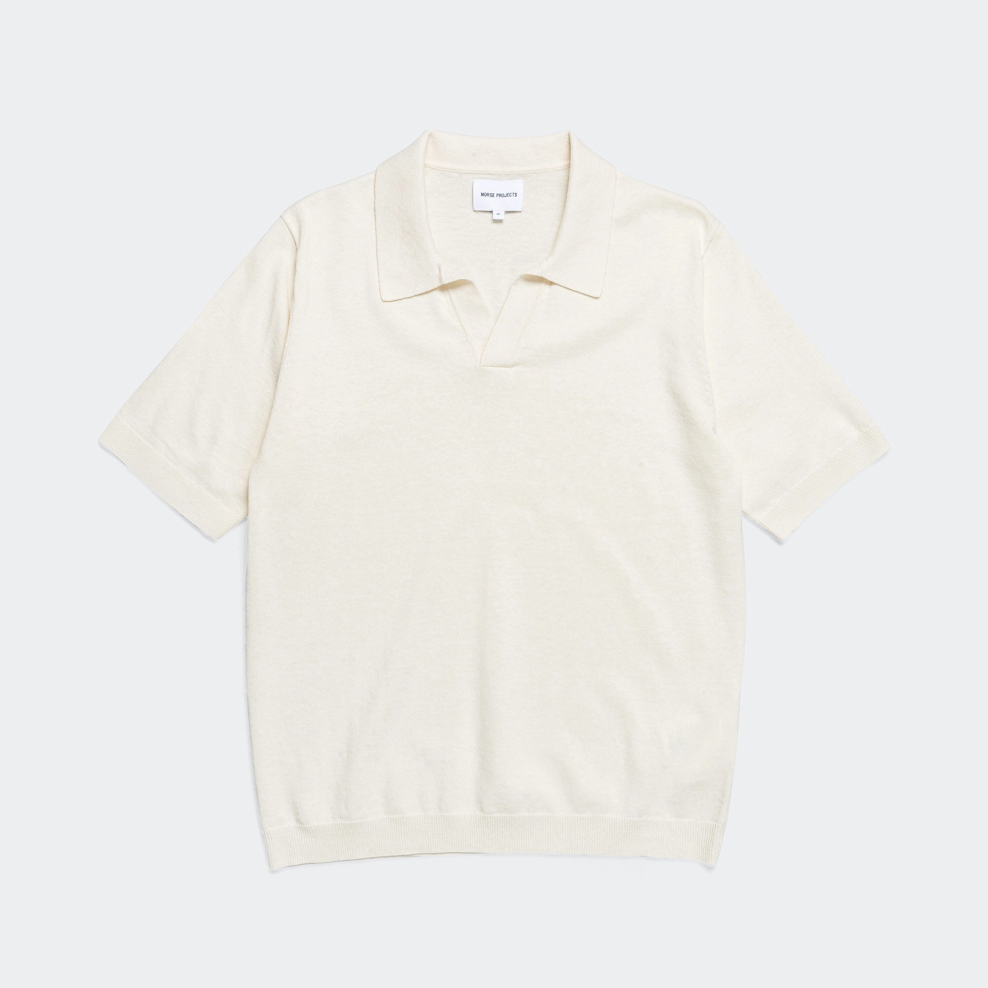 Leif Cotton Linen Polo - Kit White