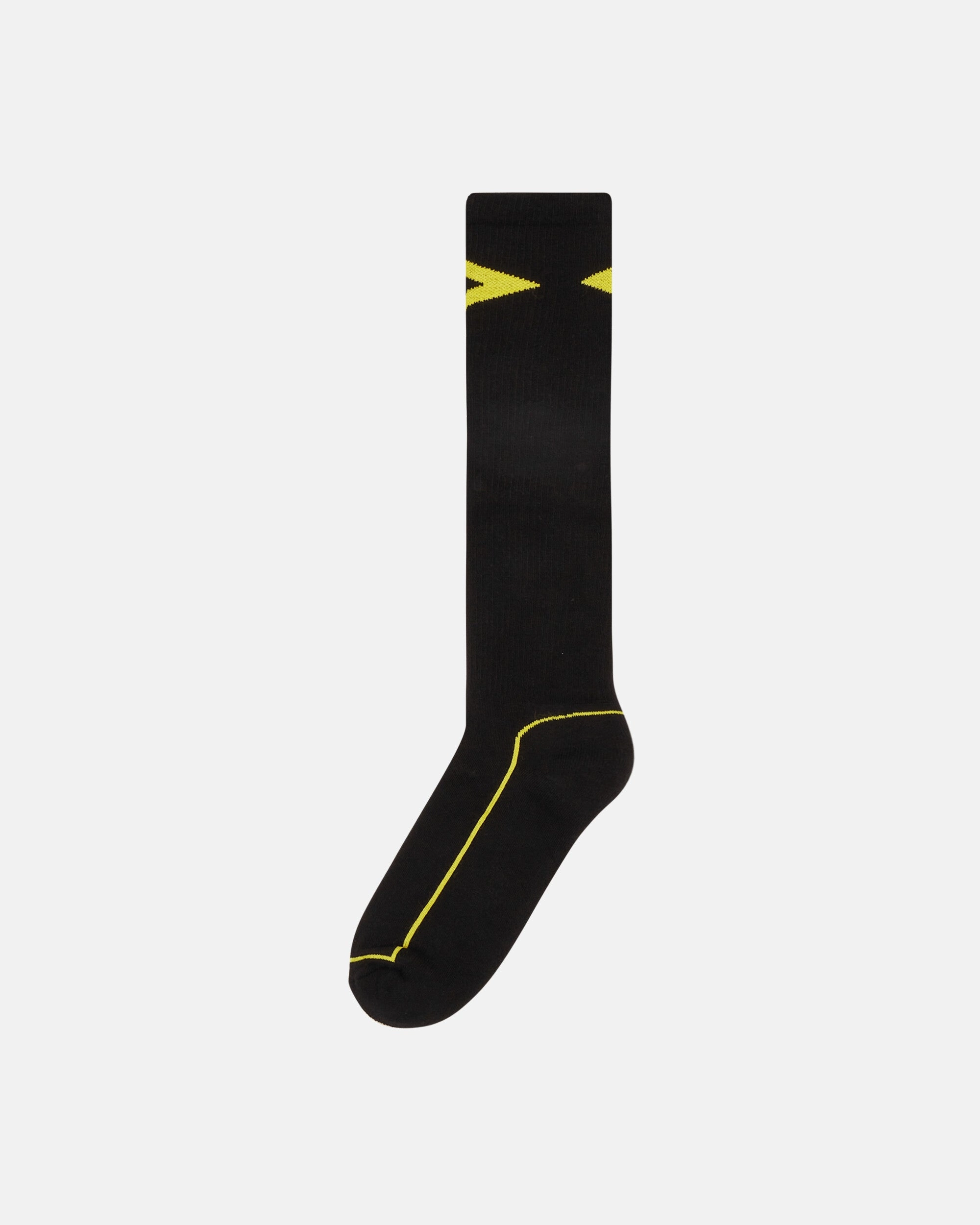 Long Socks Black / Yellow