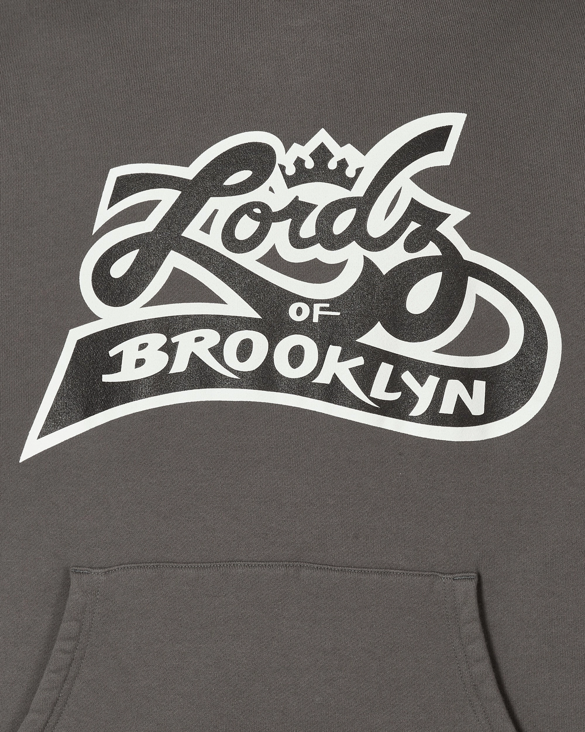 Lordz Of Brooklyn Hooded Sweatshirt Charcoal