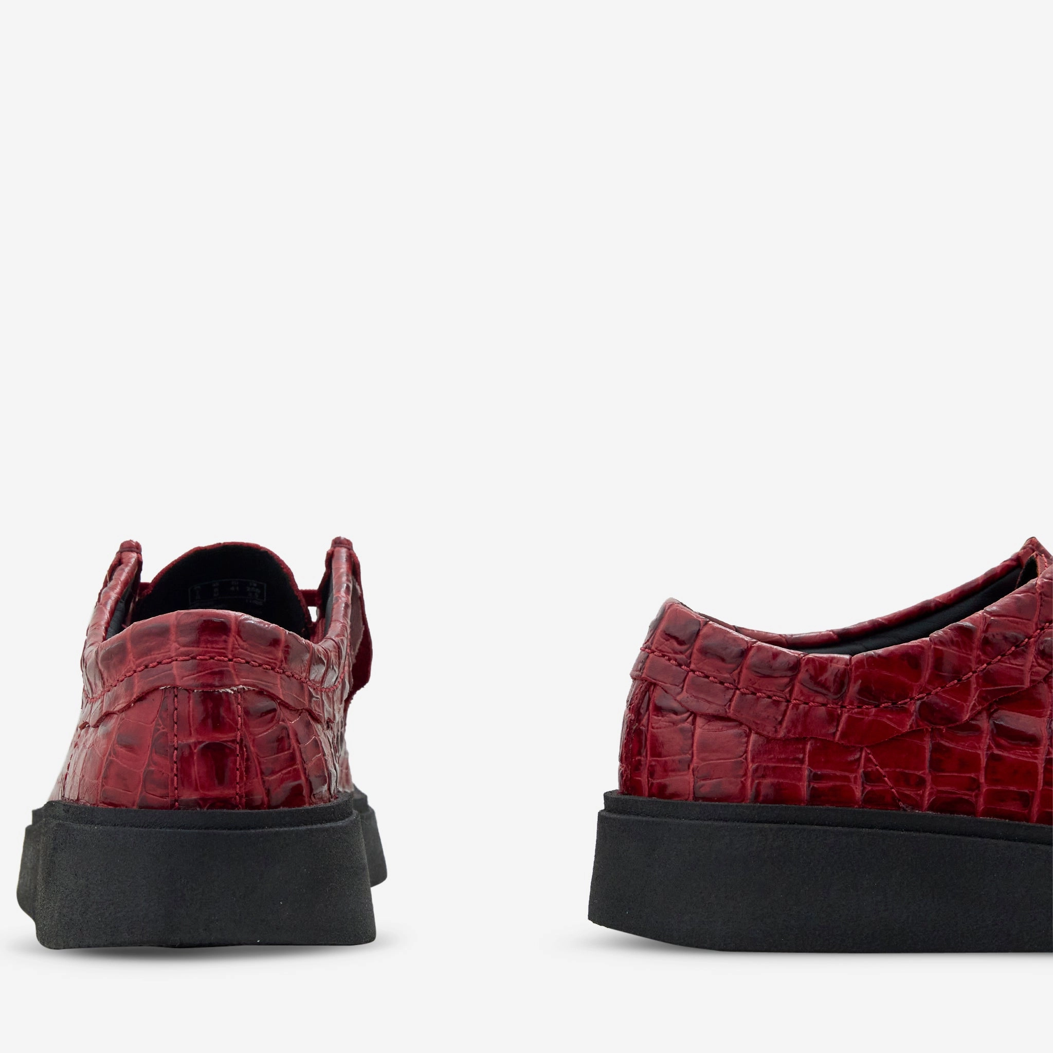 Martine Rose x Torview Burgundy Leather