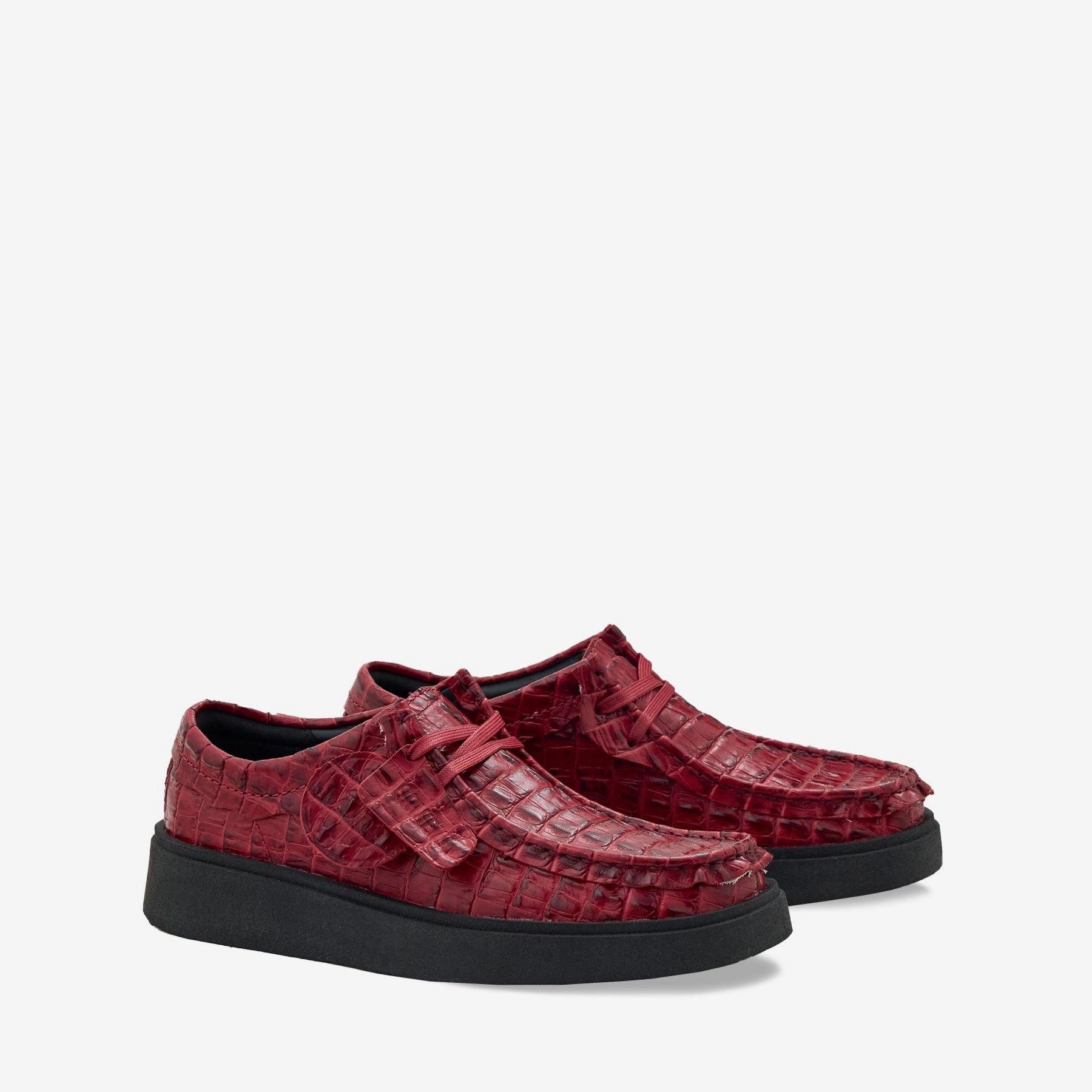 Martine Rose x Torview Burgundy Leather