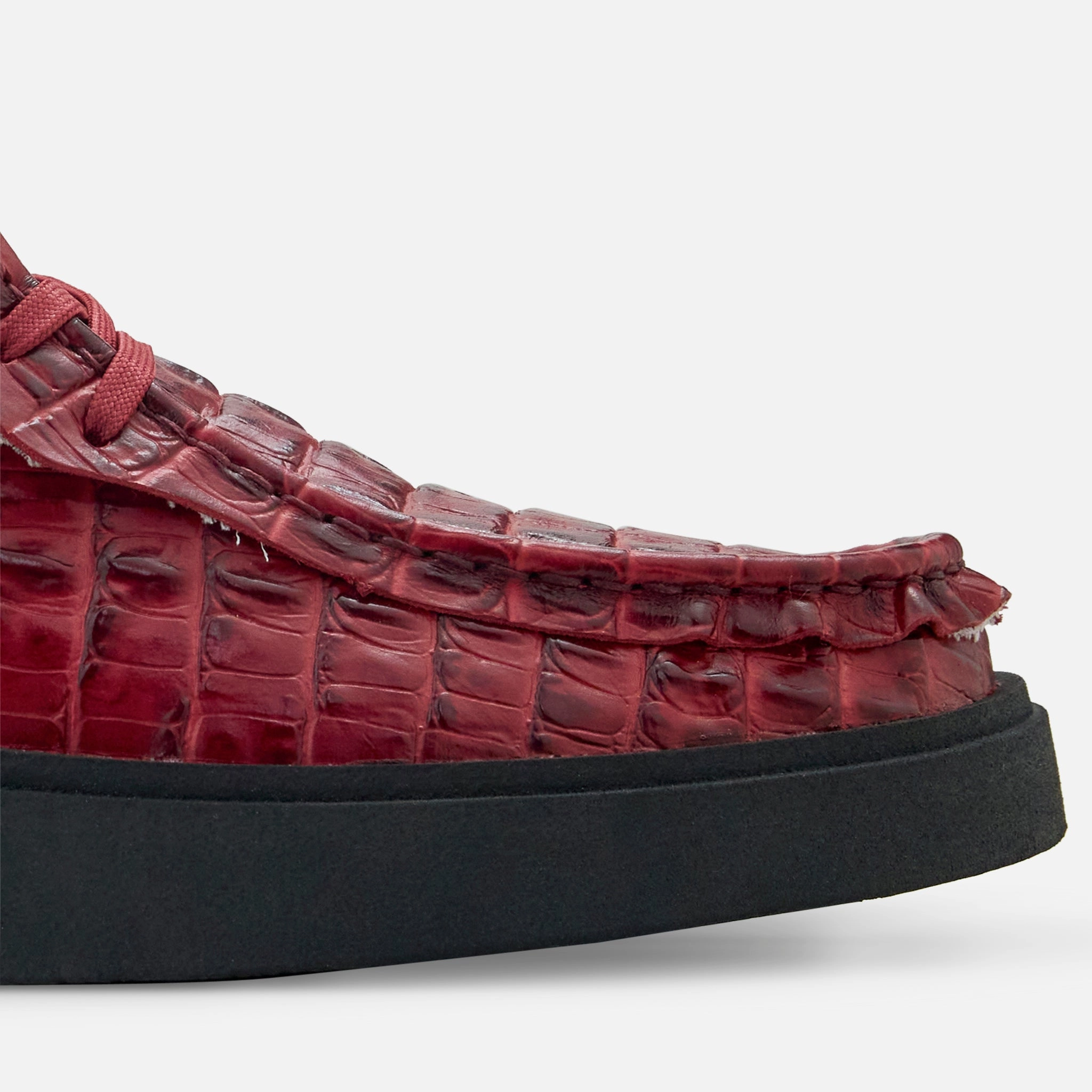Martine Rose x Torview Burgundy Leather