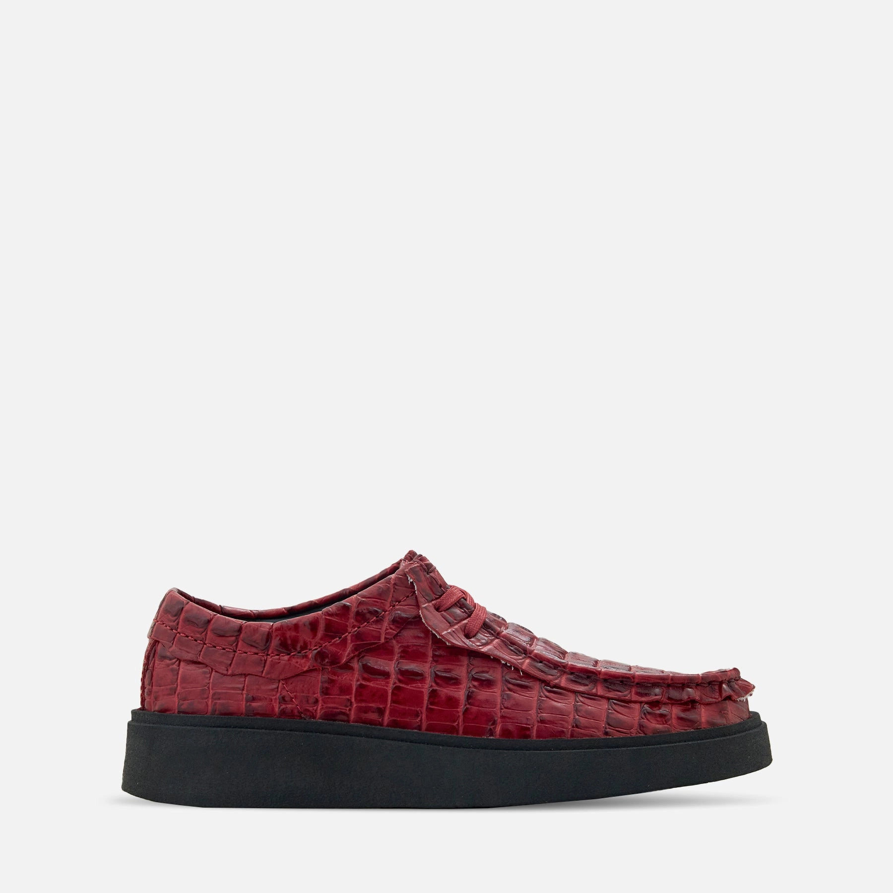 Martine Rose x Torview Burgundy Leather