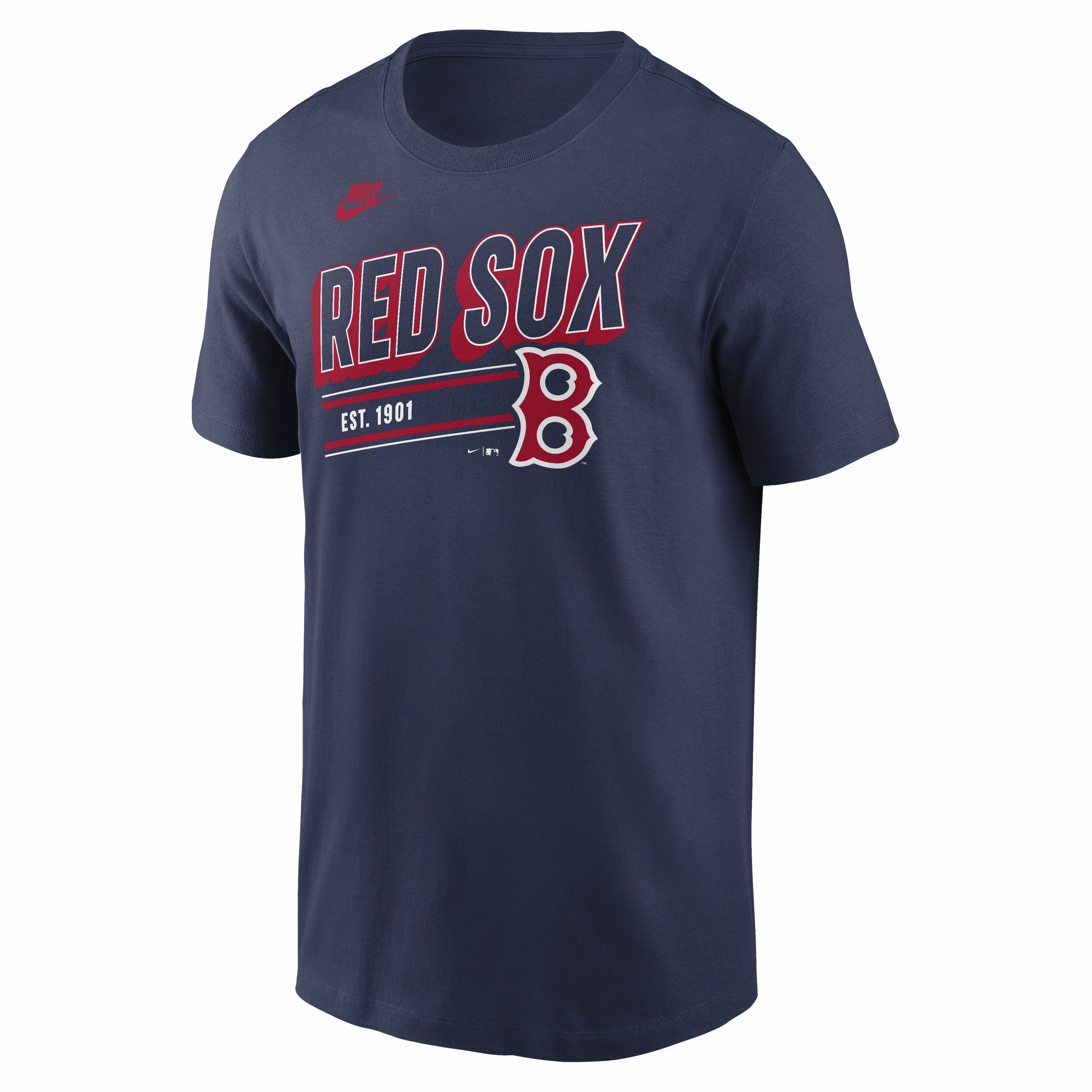 Men's Boston Red Sox Nike Navy Cooperstown Retro T-Shirt