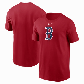 Men's Boston Red Sox Nike Red Fuse Large Logo T-Shirt