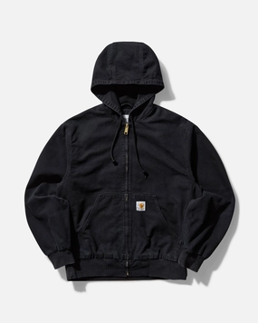 Men's OG Active Jacket Black (Stone Canvas)