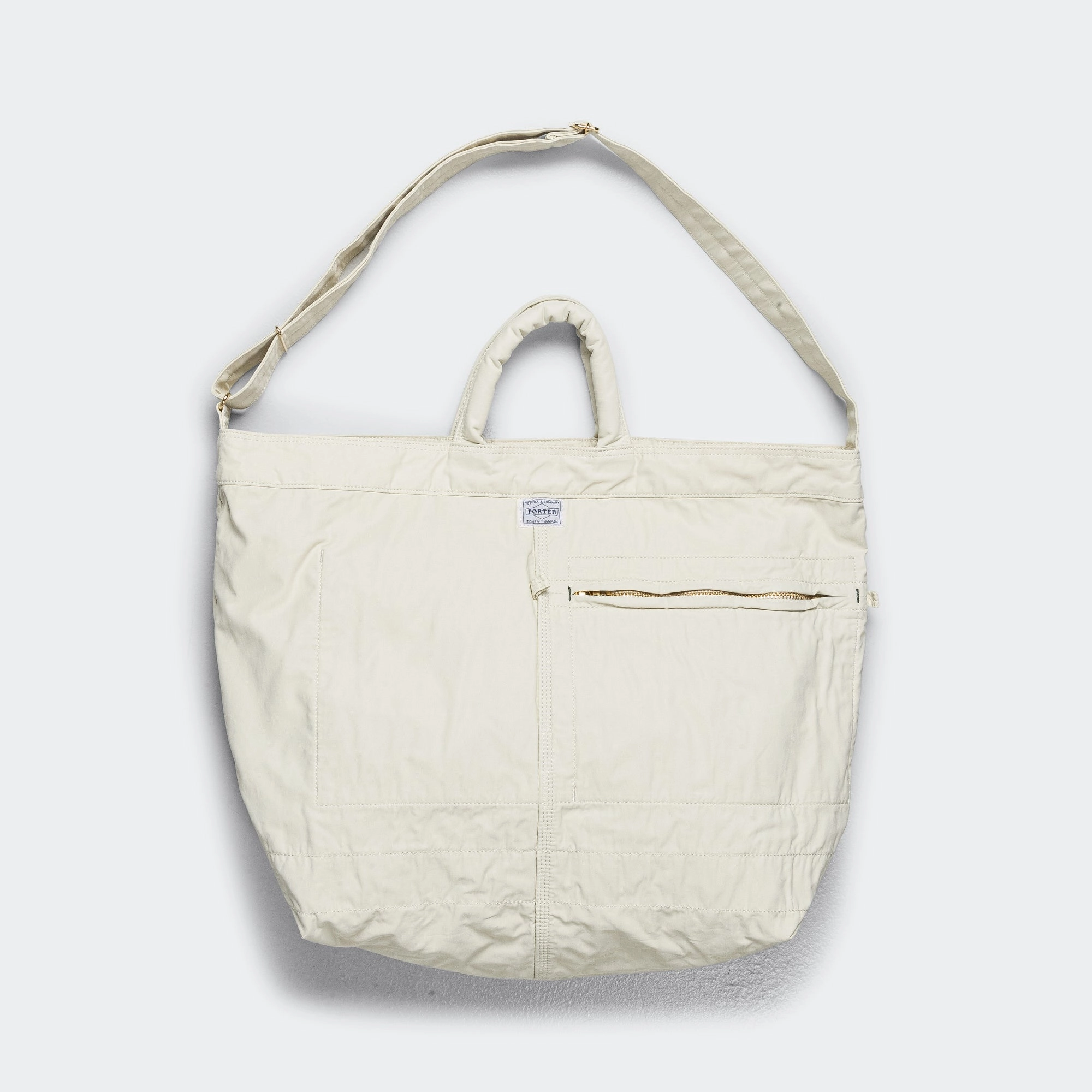 MILE 2WAY Tote Bag (L) - White