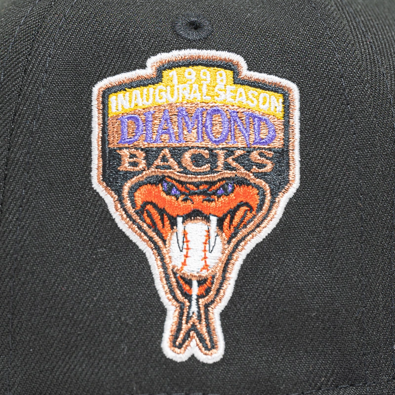 New Era x Politics Arizona Diamondbacks 59FIFTY Fitted Hat - Black/Purple