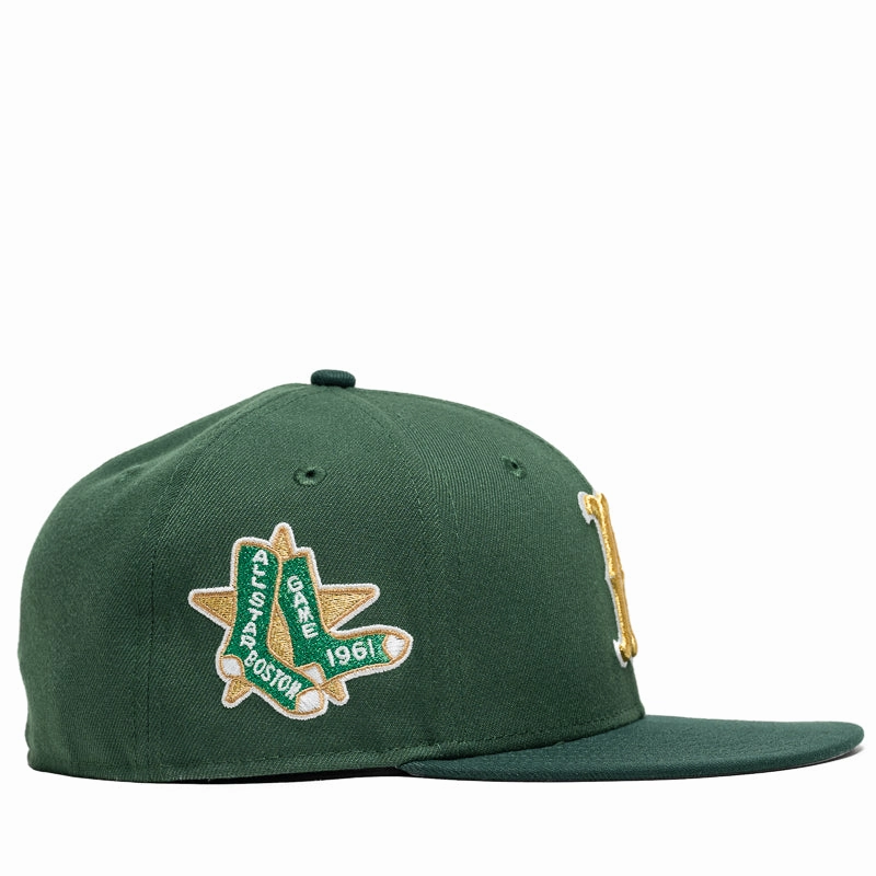 New Era x Politics Boston Red Sox 59FIFTY Fitted Hat - Dark Green