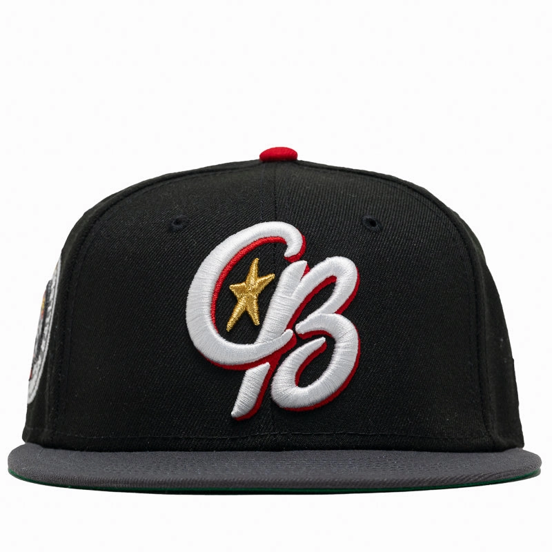 New Era x Politics Kannapolis Cannon Ballers 59FIFTY Fitted Hat - Black/Grey