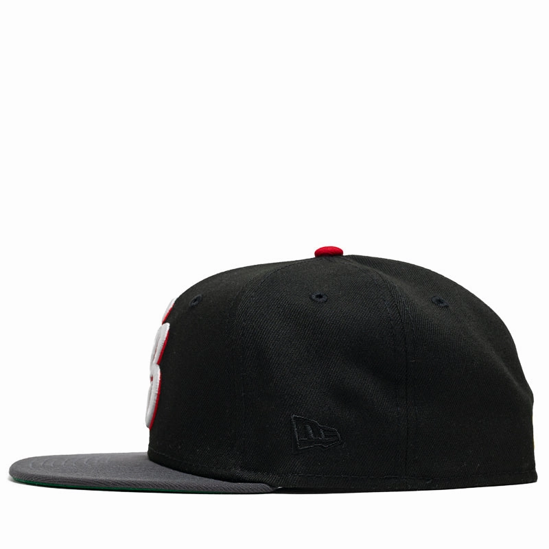 New Era x Politics Kannapolis Cannon Ballers 59FIFTY Fitted Hat - Black/Grey