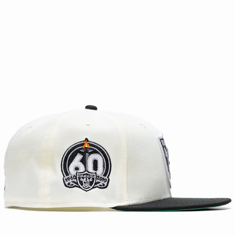 New Era x Politics Las Vegas Raiders 59FIFTY Fitted - Chrome/Black