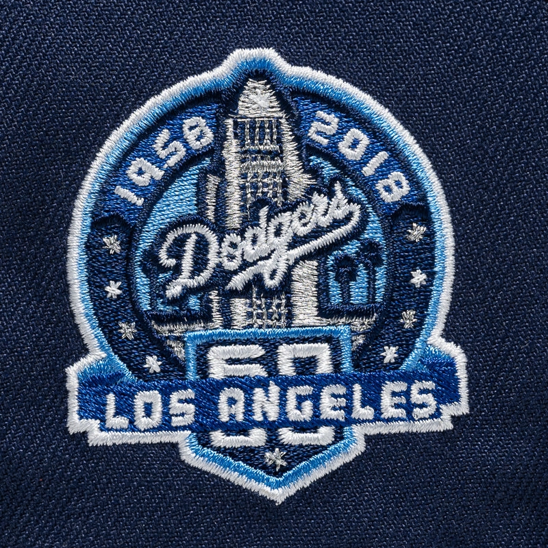 New Era x Politics Los Angeles Dodgers 59FIFTY Fitted Hat - Light Navy