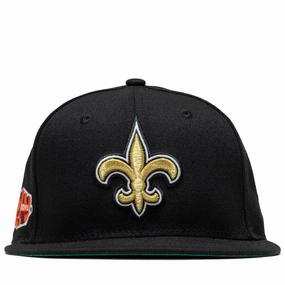 New Era x Politics New Orleans Saints 59FIFTY Fitted 'Tha City' - Black