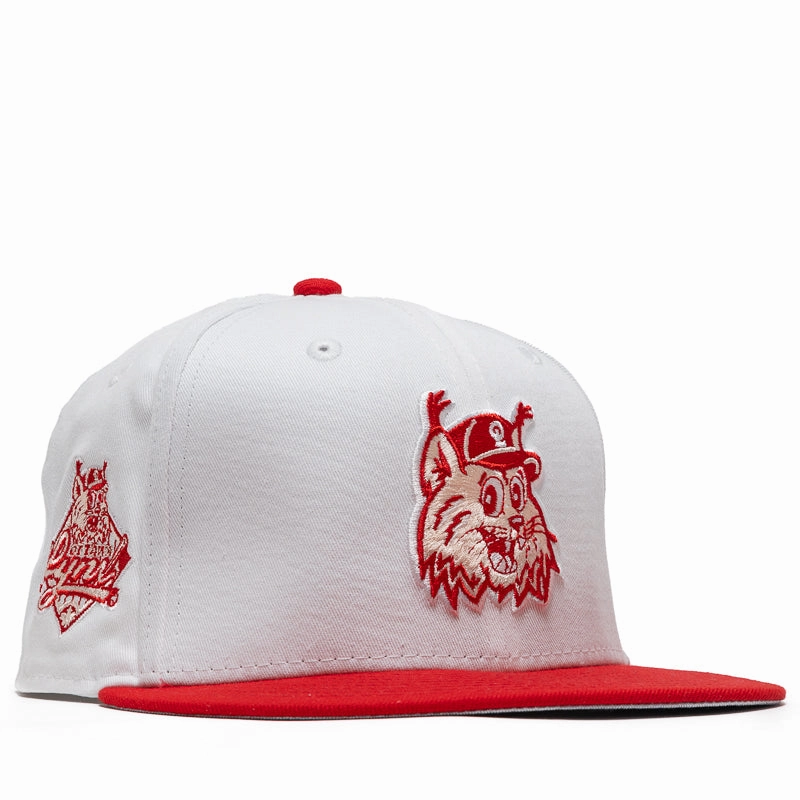 New Era x Politics Ottawa Lynx 59FIFTY Fitted Hat - White/Red