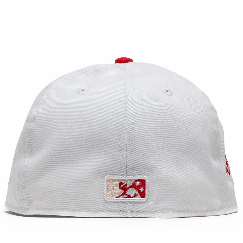New Era x Politics Ottawa Lynx 59FIFTY Fitted Hat - White/Red
