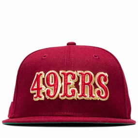 New Era x Politics San Francisco 49ers 59FIFTY Fitted - Cardinal