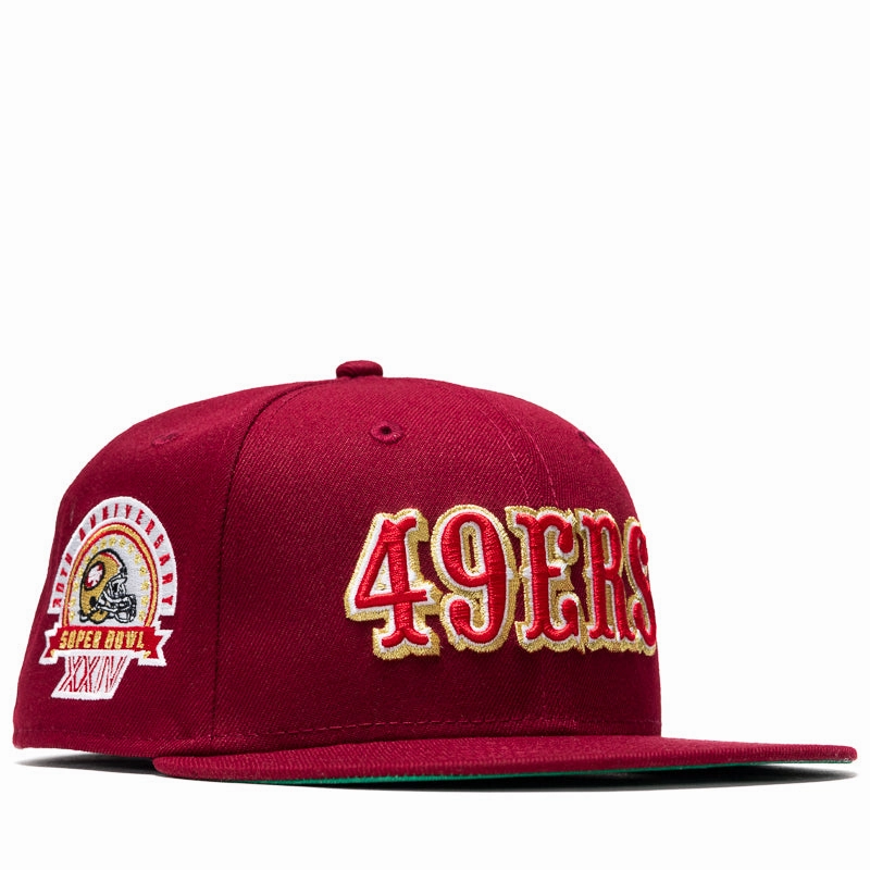 New Era x Politics San Francisco 49ers 59FIFTY Fitted - Cardinal