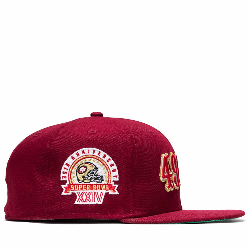 New Era x Politics San Francisco 49ers 59FIFTY Fitted - Cardinal