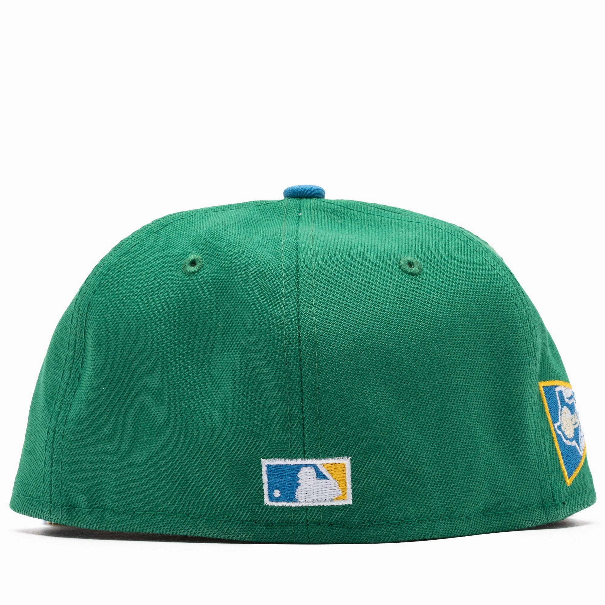 New Era x Politics Texas Rangers 59FIFTY Fitted Hat - Botanical Green/Air Force Blue