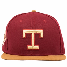 New Era x Politics Texas Rangers 59FIFTY Fitted Hat - Russet/Sand
