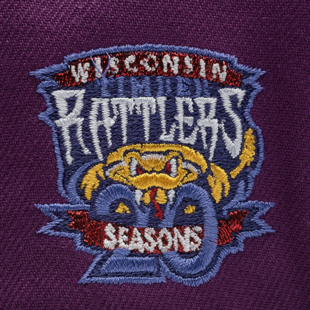 New Era x Politics Wisconsin Timber Rattlers 59FIFTY Fitted Hat - Magenta/Glacier