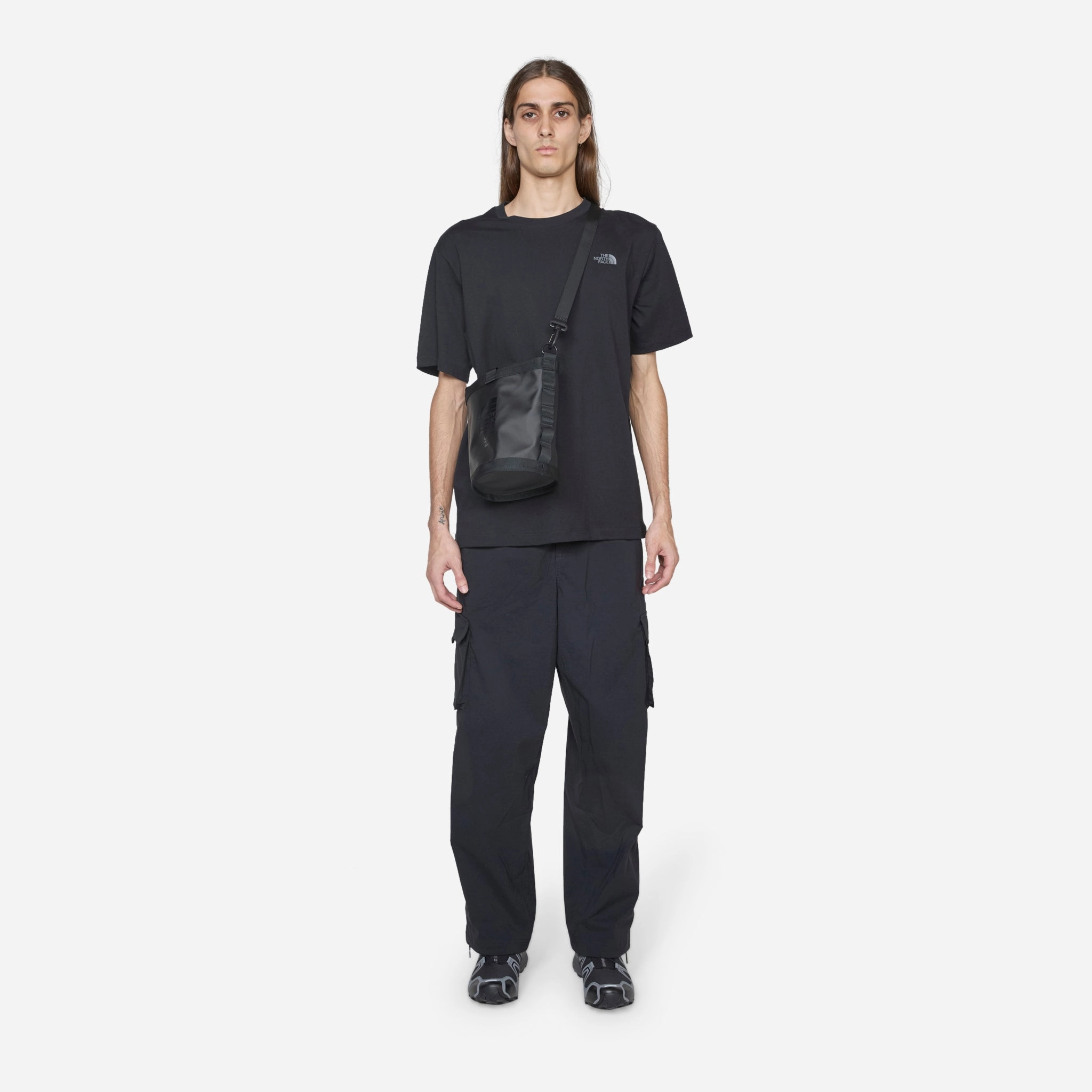 New Mini Base Camp Shoulder Bag TNF Black | TNF White