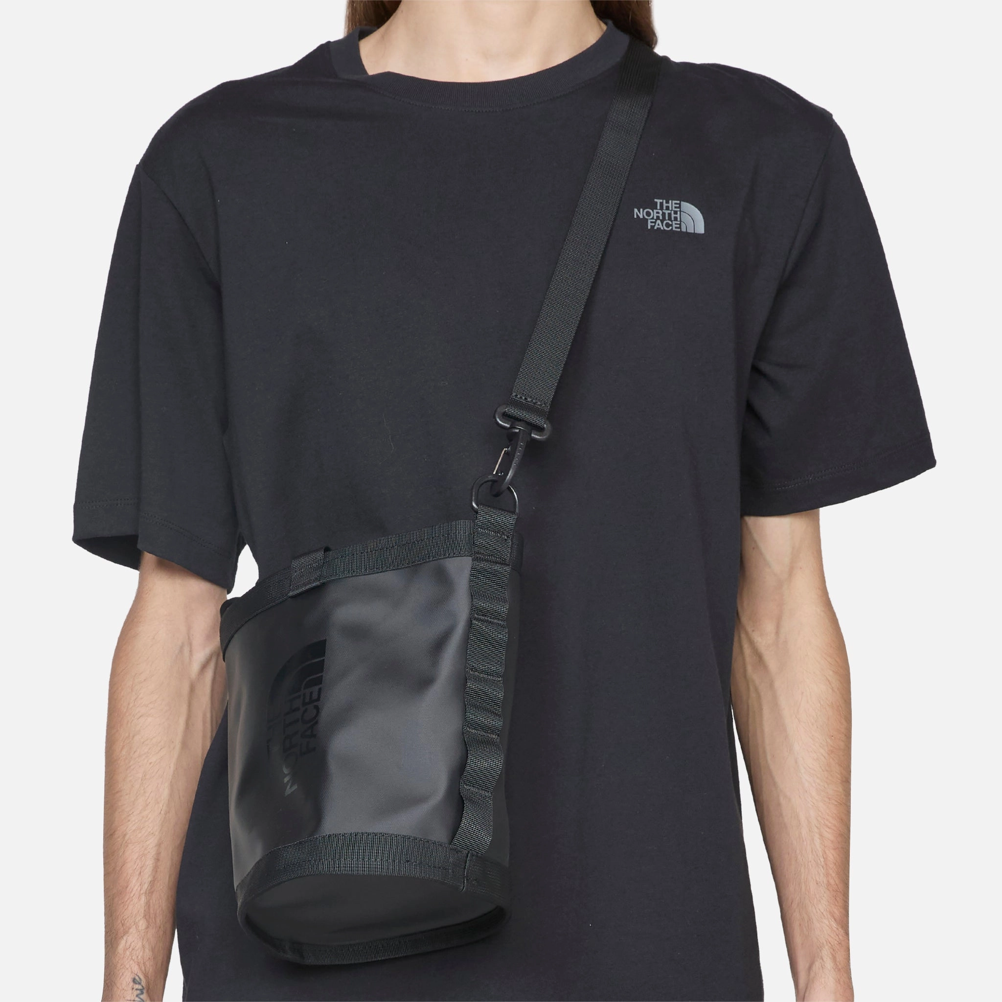 New Mini Base Camp Shoulder Bag TNF Black | TNF White