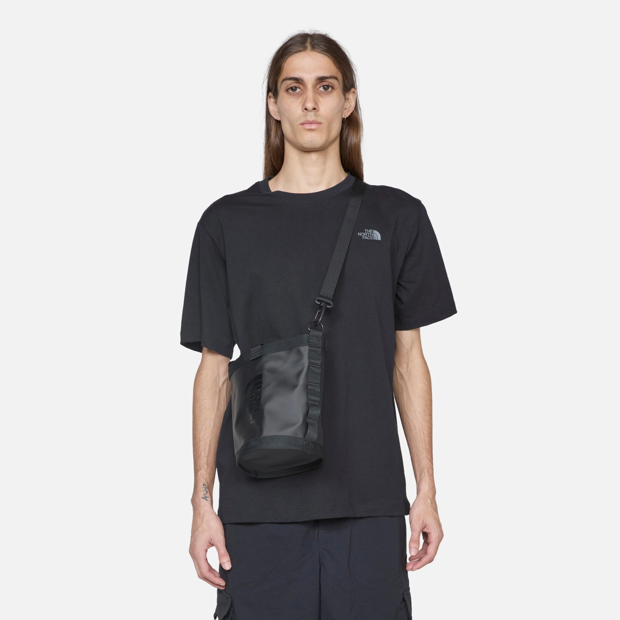 New Mini Base Camp Shoulder Bag TNF Black | TNF White